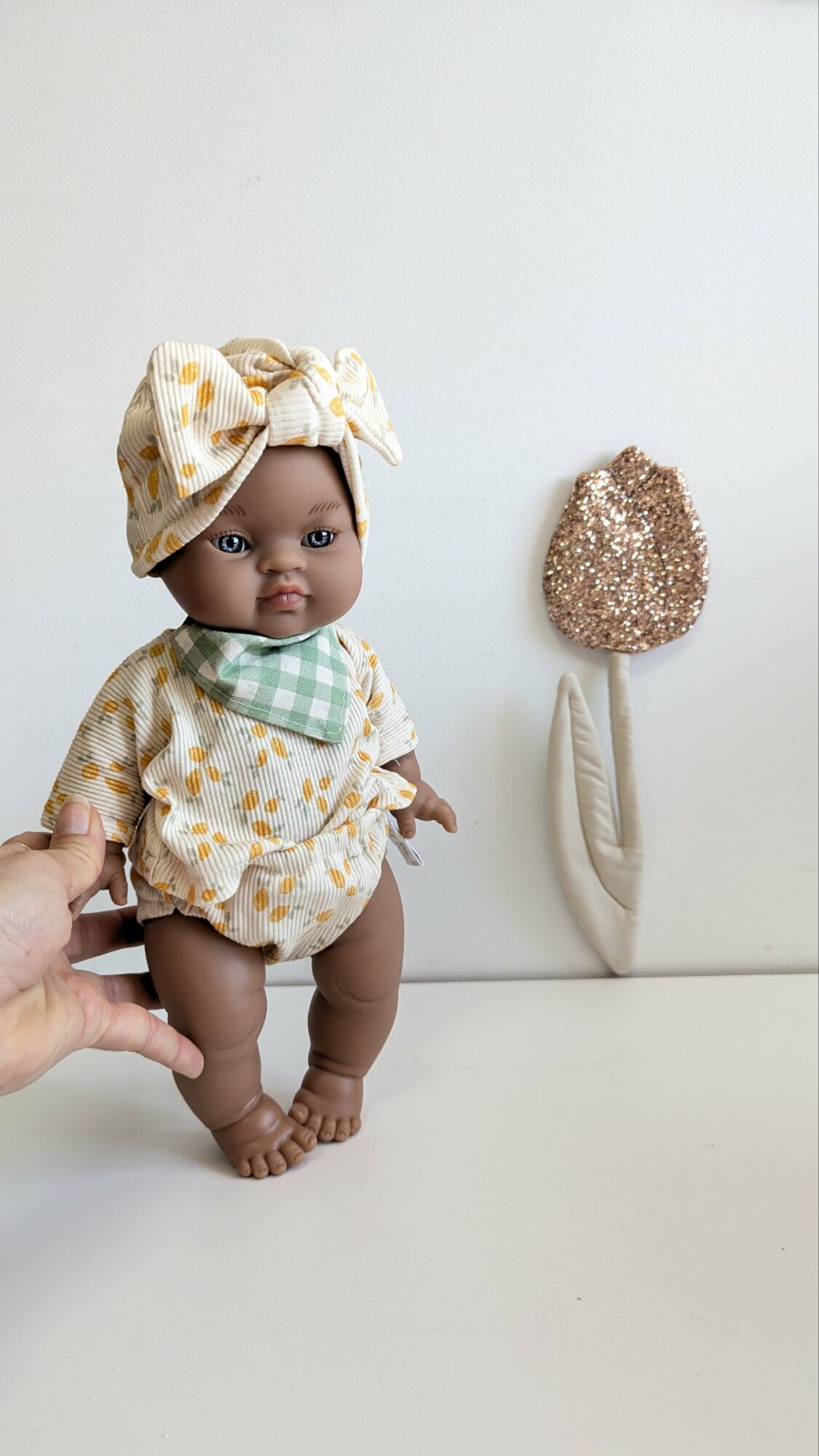 Tenue poupée 34cm - CITRON