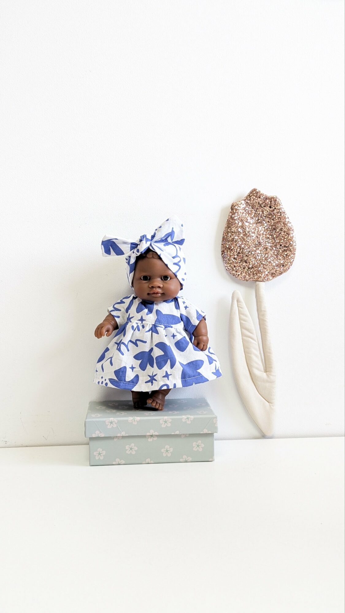 Tenue poupée 21cm - Robe MATISSE – Image 3