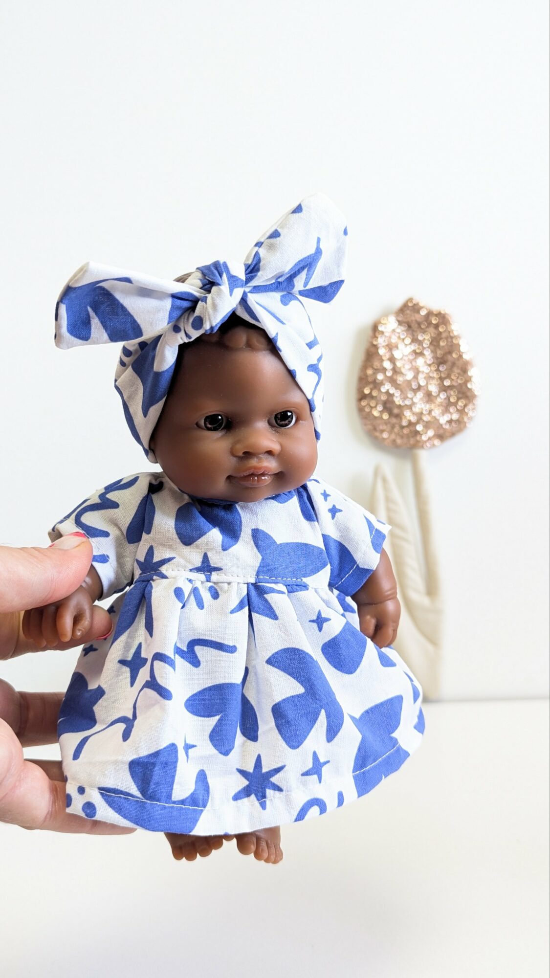 Tenue poupée 21cm - Robe MATISSE – Image 5