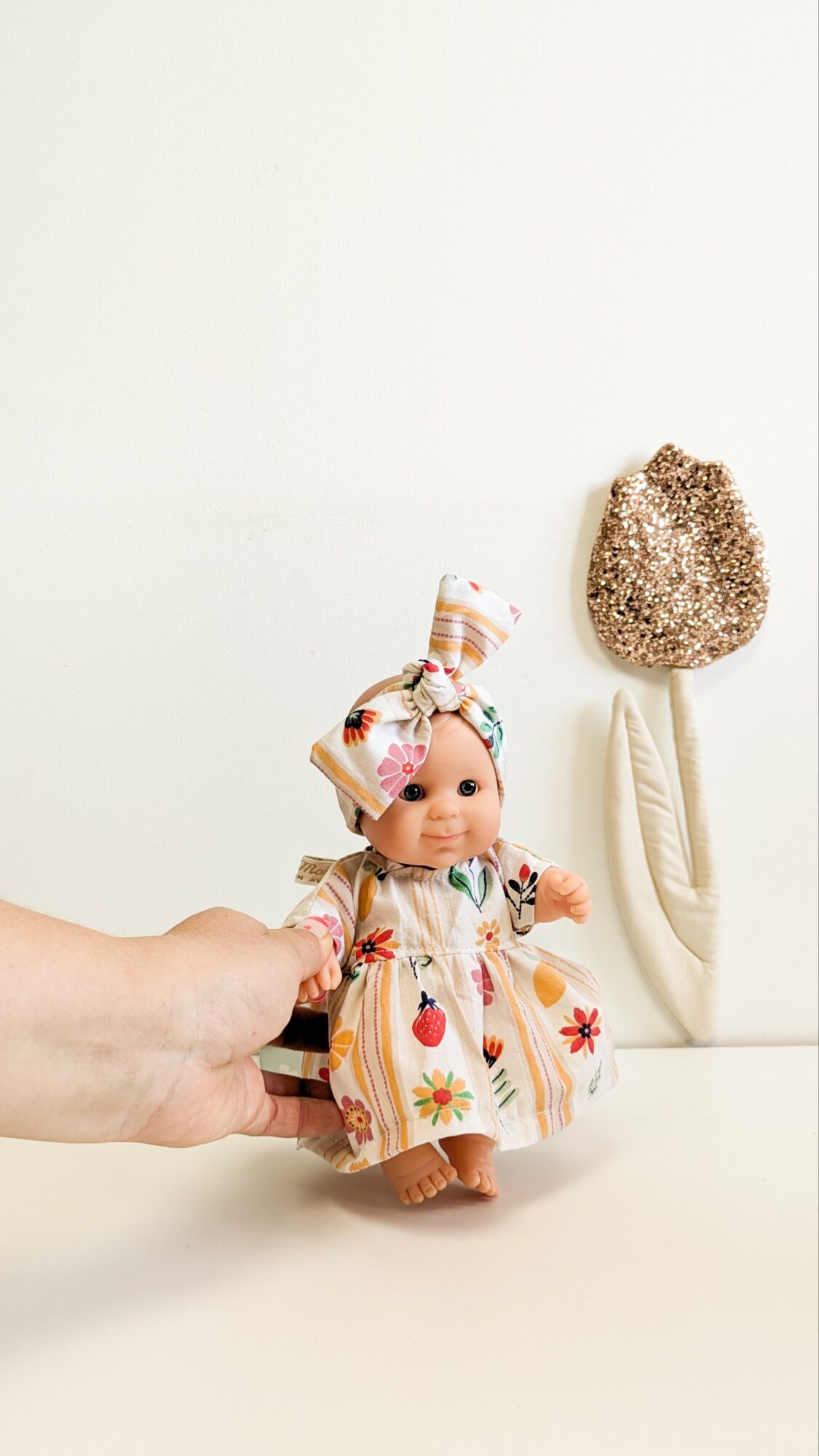 Tenue poupée 21cm - VANILLE – Image 3