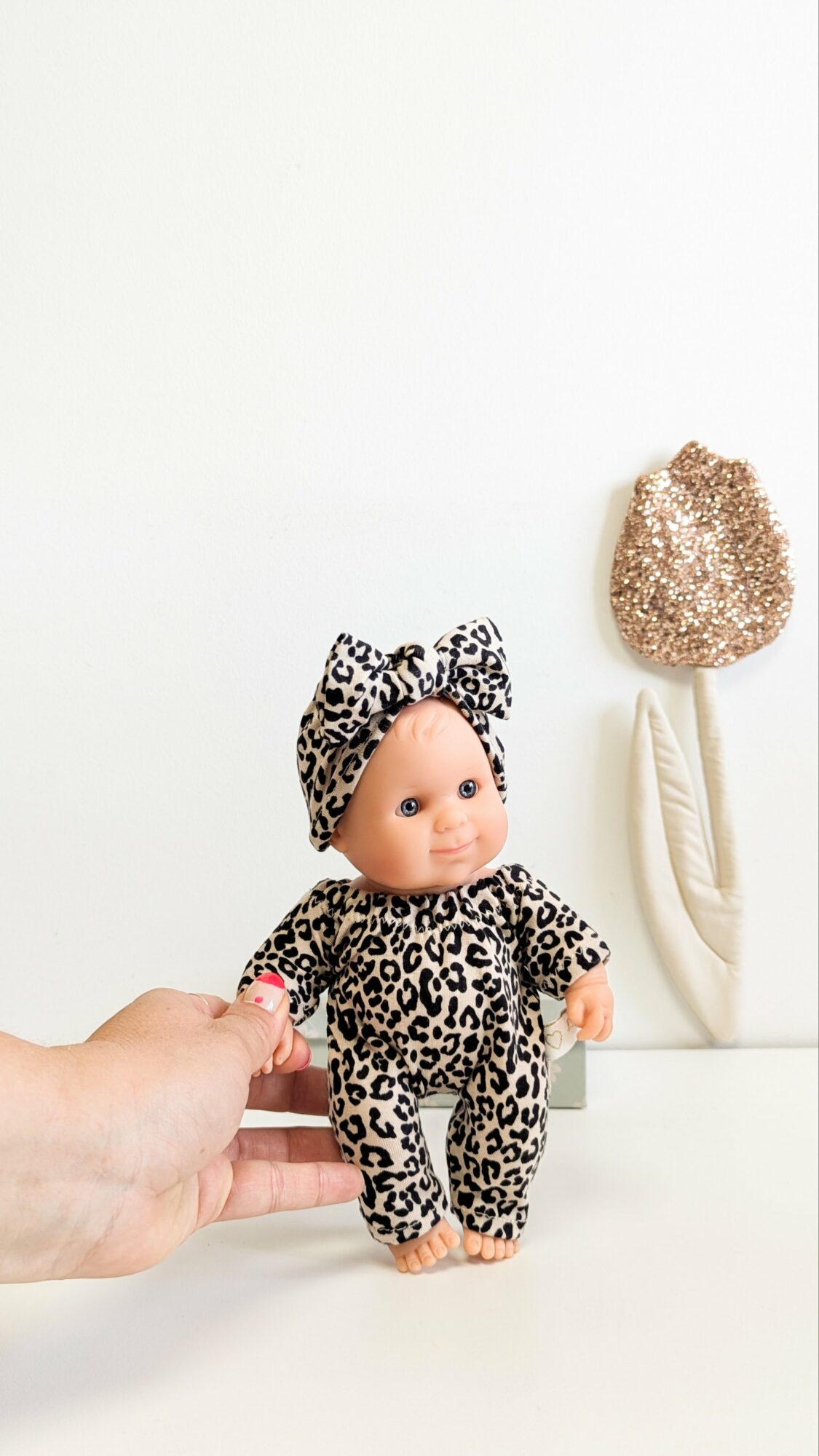 Tenue poupée 21cm - LEOPARD
