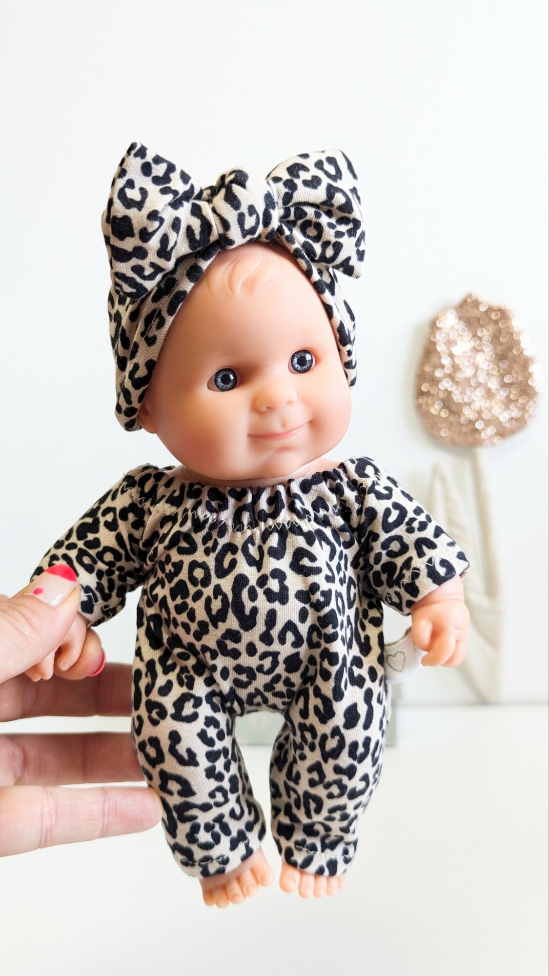 Tenue poupée 21cm - LEOPARD – Image 3