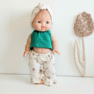 Tenue poupée 34cm - CERISE pantalon