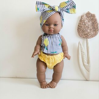 Tenue poupée 34cm - CITRON