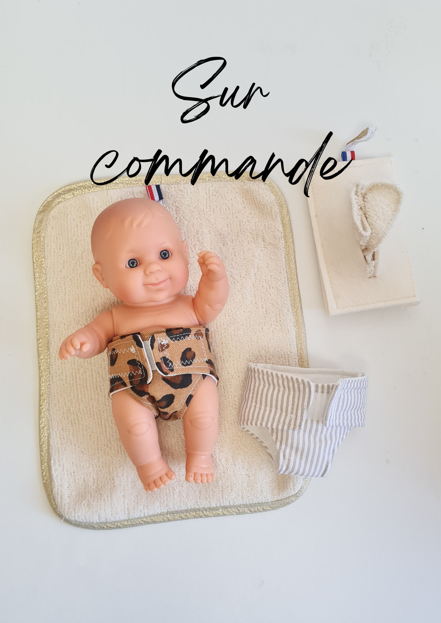 Coffret change poupée MINUS 21cm - SUR COMMANDE
