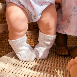 Chaussettes poupées 34cm