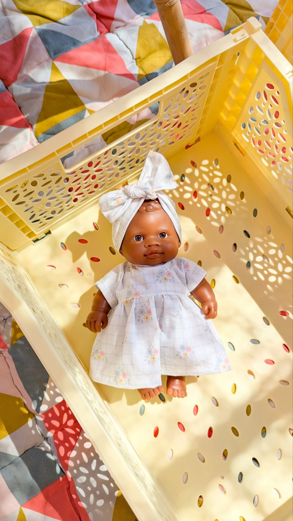 Tenue poupée 21cm - Robe MONA bleu