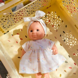 Tenue poupée 21cm - Robe MONA jaune