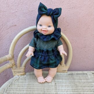 Tenue poupée 34cm - Jupe TARTAN