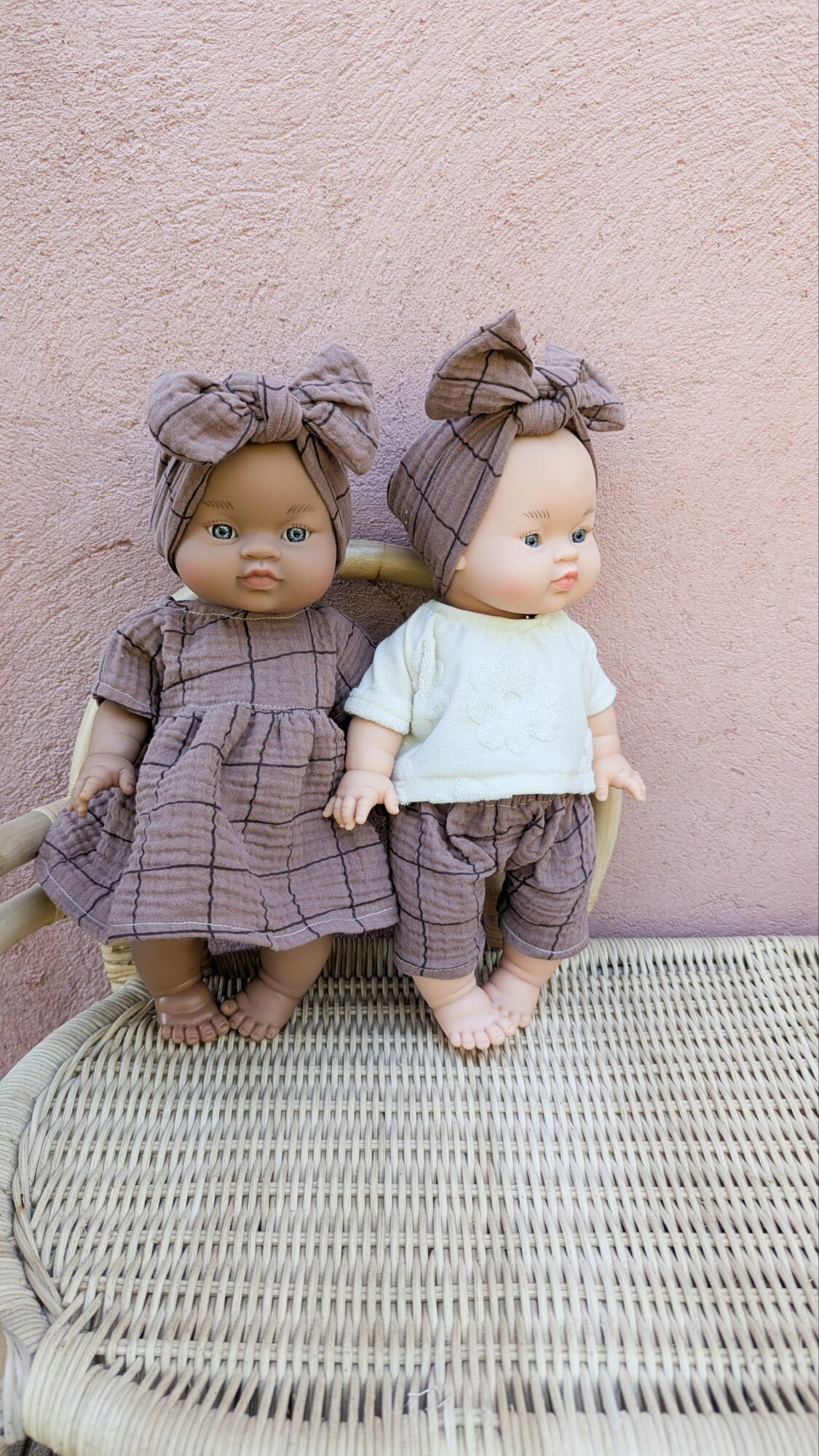 Tenue poupée 34cm - CHOCOLAT – Image 2