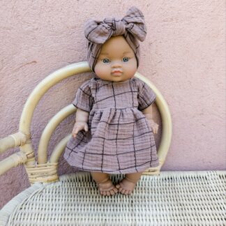 Tenue poupée 34cm - CHOCOLAT