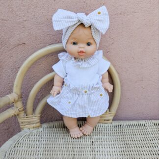 Tenue poupée 34cm - JUPE MARGUERITE