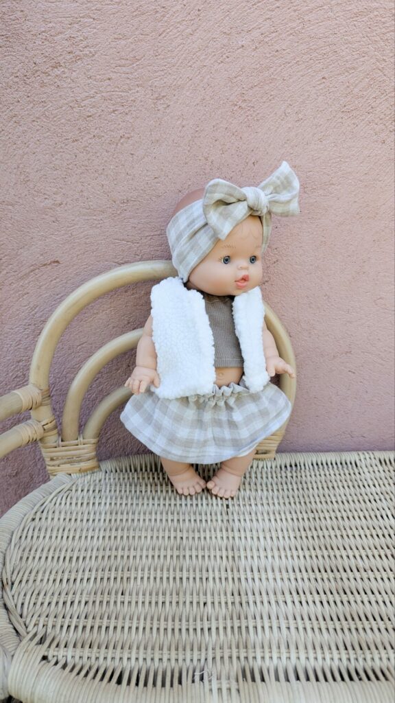 Tenue poupée 34cm - BEIGE
