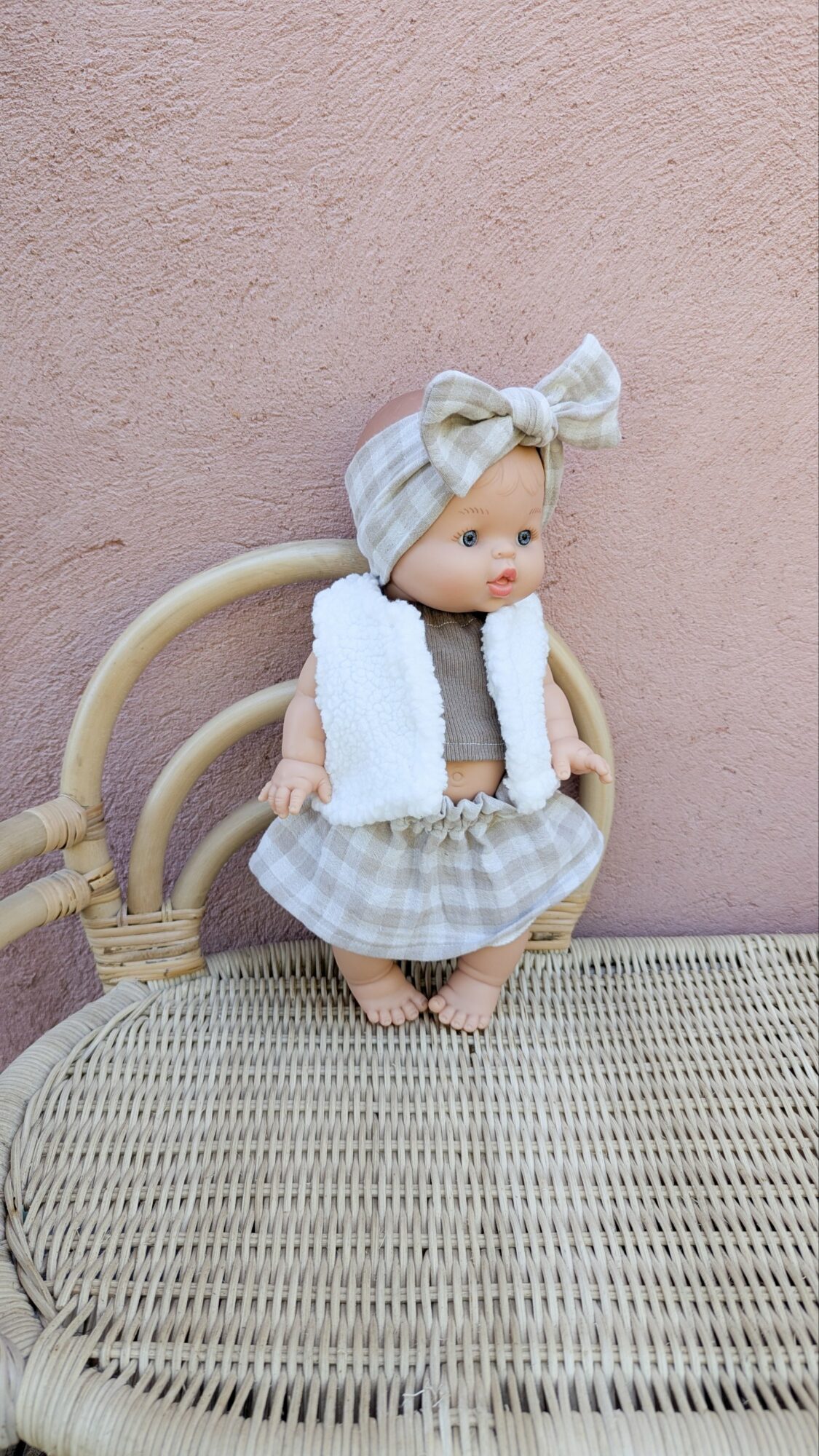Tenue poupée 34cm - BEIGE