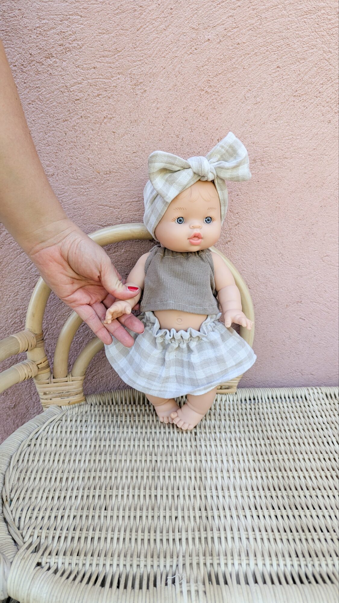 Tenue poupée 34cm - BEIGE – Image 5