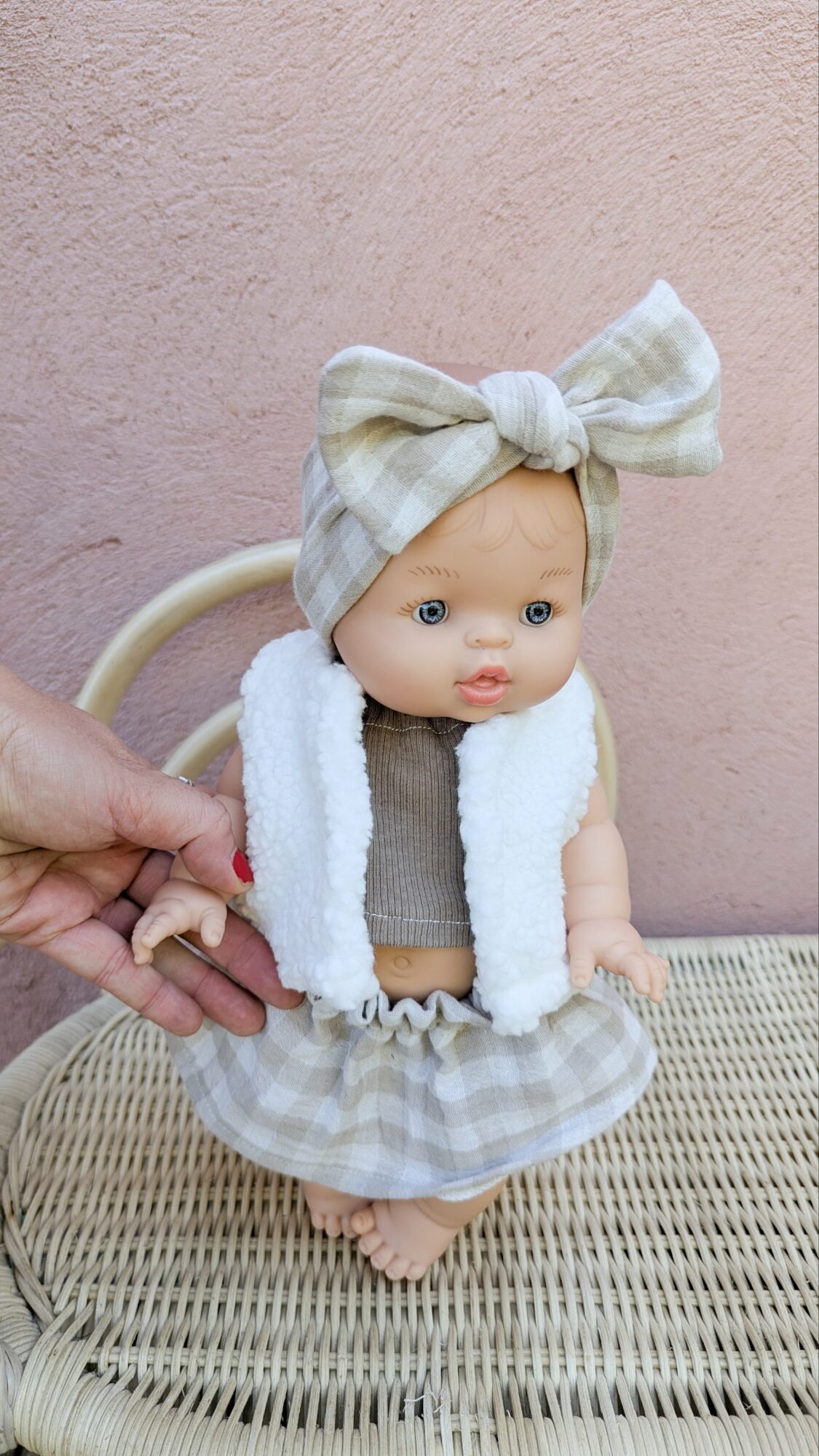 Tenue poupée 34cm - BEIGE – Image 3