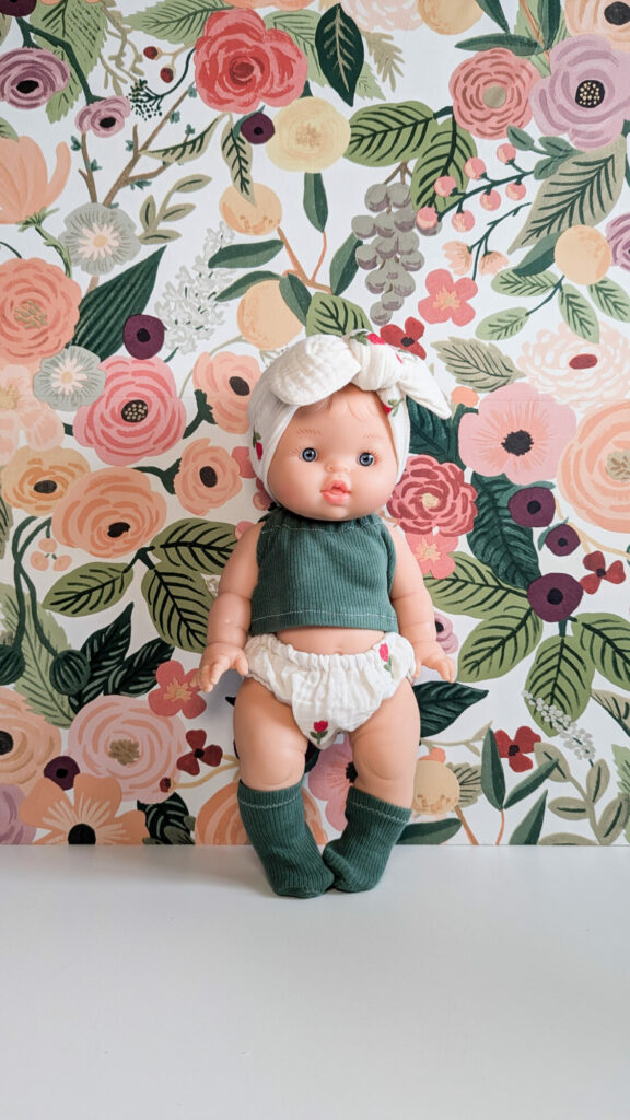 Tenue poupée 34cm - TULIPE bloomer