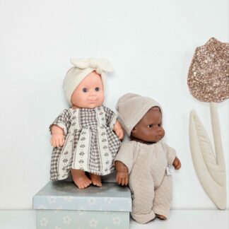 Tenue poupée 21cm - au choix   BEIGE