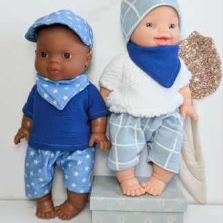 Tenue poupée garçon 34cm- au choix  OCEAN